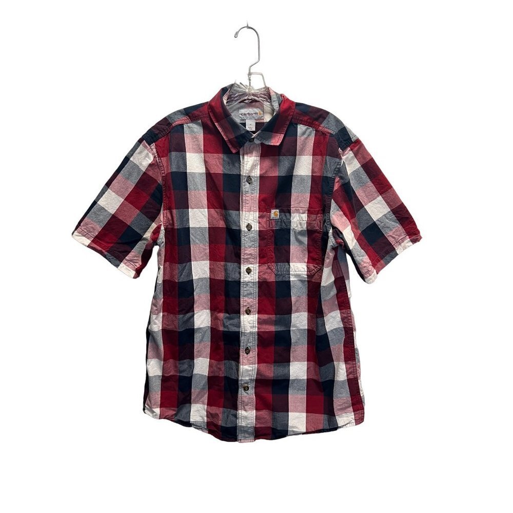Carhartt Plaid Short sleeve size med